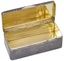 Russian silver snuffbox with a niello architectural landscape...