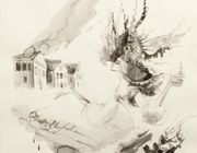 Соль эмиграции (Salt of emigration) тушь, бумага (ink, paper) 