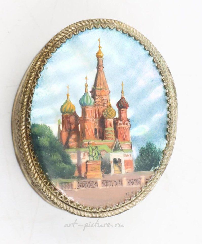 Русское серебро , Винтажные русские лаковые шкатулки Федоскино