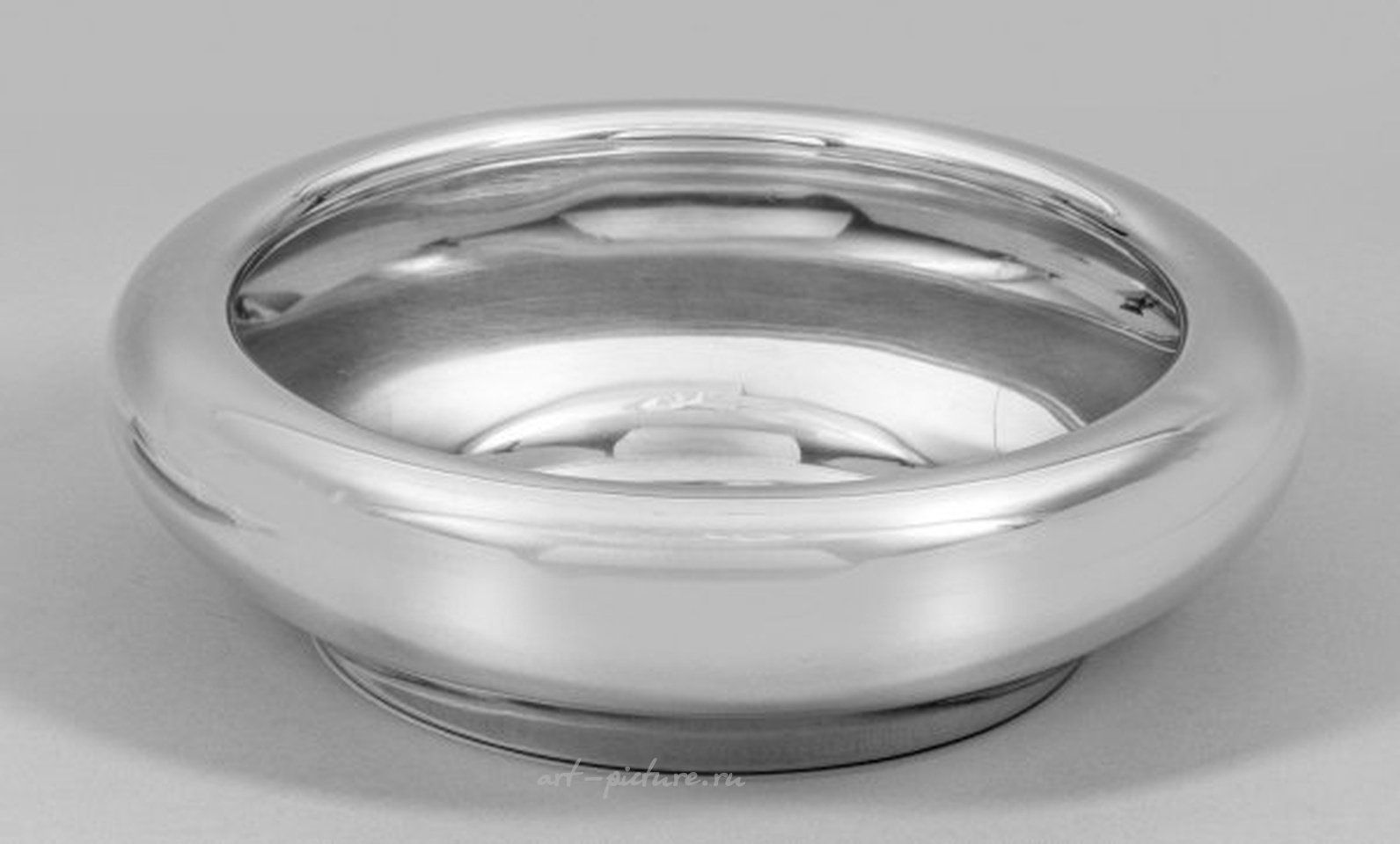 Стальная серебряная тарелка с маркой "Sterling" из США