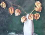 Физалис Бумага, пастель 