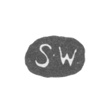 Клеймо мастера Векева Стефан - Ленинград - инициалы "S-W"