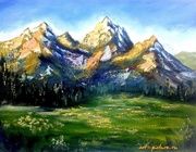 Цветные сны масло, холст 
