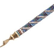 Серебряный еврейский указатель Торы с эмалью и кораллом