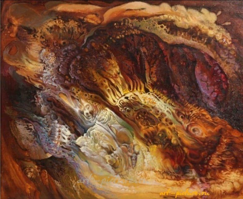 Стихия Масло холст