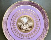 Блюдо Dagoty с росписью на сюжет романа Ж.-А Бернардена де Сен-Пьера «Поль и Виргиния»