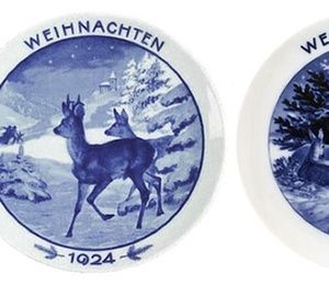 Теодор Кернер. Настенная тарелка Рождественская. 1924, 1930 гг.