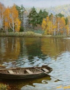 купить Дуновение холст, масло 