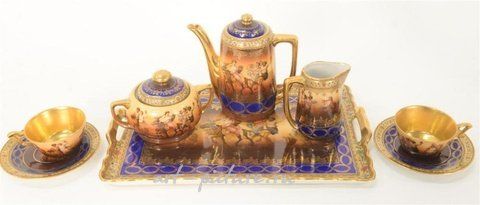 Royal Vienna, Чайный сервиз Royal Vienna, 8 элементов