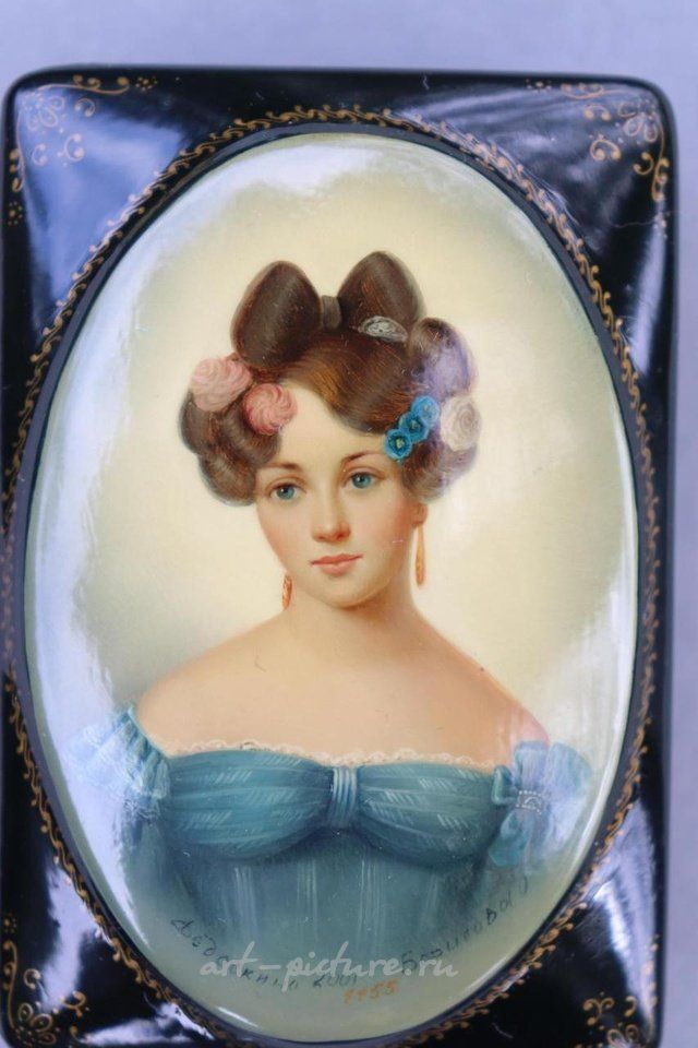 Русское серебро , Первая любовь Пушкина - А.А. Оленина