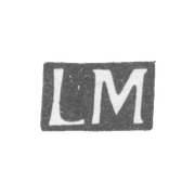 Клеймо мастера Михельсен Леопольд Эдуард - Таллин - инициалы "LM" - 1847-1888 гг.