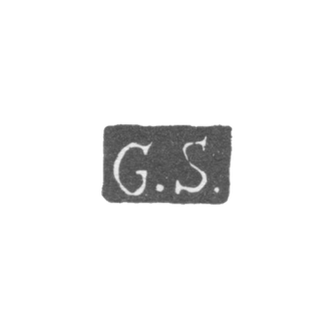 Клеймо мастера Симонссон Карл Густав - Ленинград - инициалы "G.S."