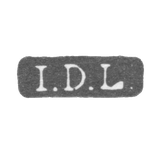 Клеймо мастера Линдквист Иоганн Дидрих - Ленинград - инициалы "I.D.L."