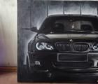 Статуэтка BMW масло, холст 