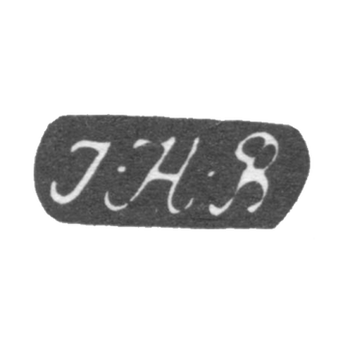Клеймо мастера Блом Иоганн Генрик - Ленинград - инициалы "I-H-B"