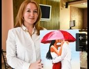Поцелуй Акрил,холст 