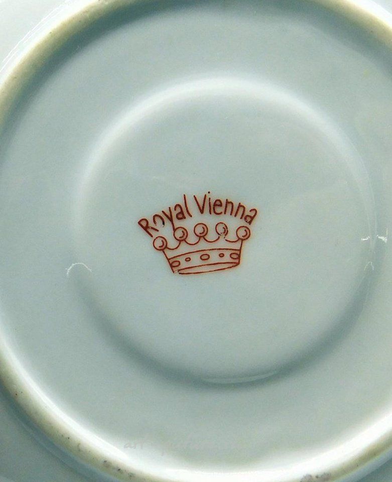 Royal Vienna , КОФЕЙНАЯ ЧАШКА С БЛЮДЦЕМ