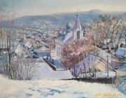 Церковь Масло, холст 