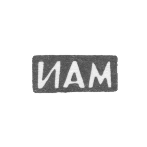 Клеймо мастера Мурашкин Иван Ананьев - с. Красное - инициалы "ИАМ" - конец 19 - начало 20 века