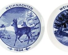 Теодор Кернер. Настенная тарелка Рождественская. 1924, 1930 гг.