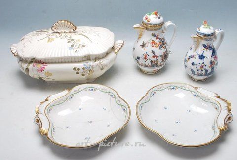 Royal Vienna, Сервиз Royal Vienna XIX века с декорацией
