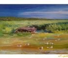 Статуэтка После грозы Масло, холст 