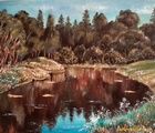 купить Летний день акрил, дерево