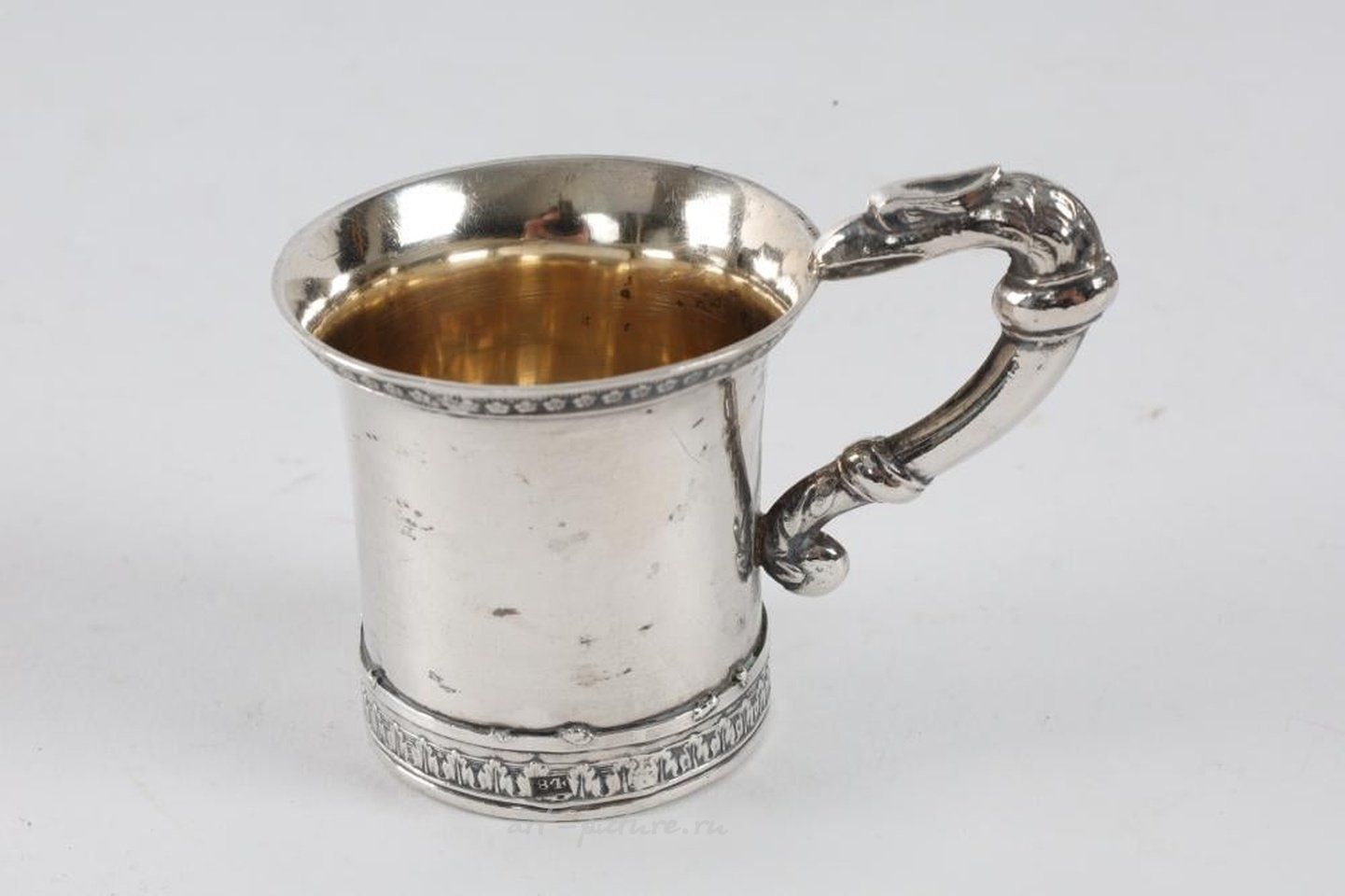 Русское серебро , Старинный русский серебряный стаканчик