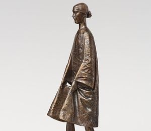 Бегущая по волнам (маленькая). 2006. Бронза. 59x17x19 см