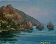 Вечерний этюд холст, масло 