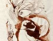 В центре циклона  (IN THE CENTER OF CYCLONE) бумага, чернила (paper, ink ) 
