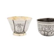 Русская серебряная монета времен Елизаветы I середины XVIII века, 84 золотника (875 проба)