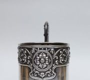Русский серебряный подстаканник.