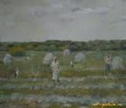 Статуэтка Лето. Холст, масло. 60 х…