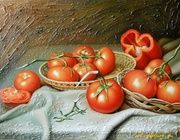 Помидоры холст, масло