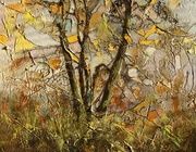 Пазловый куст масло,холст