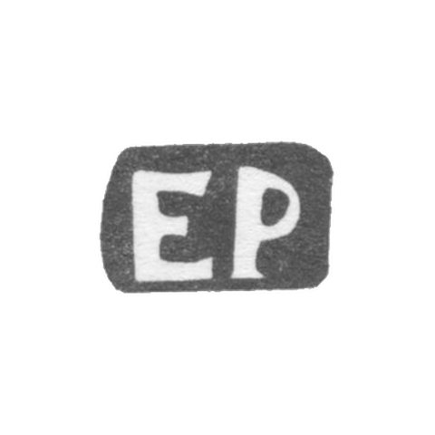 Клеймо мастера Рубцов Евстафий Кузьмин - с. Подольское - инициалы "ЕР" - 1898 г.
