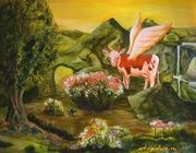 Прохлада Горж-дю-Вердона акрил, масло, холст 
