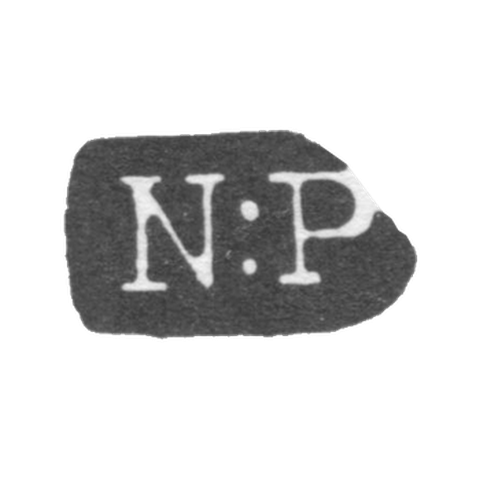 Клеймо мастеров Никольс Карл и Плинке - Ленинград - инициалы "N:P"