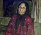 Статуэтка Бабушка масло, холст 
