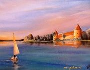 Озеро Масло холст 
