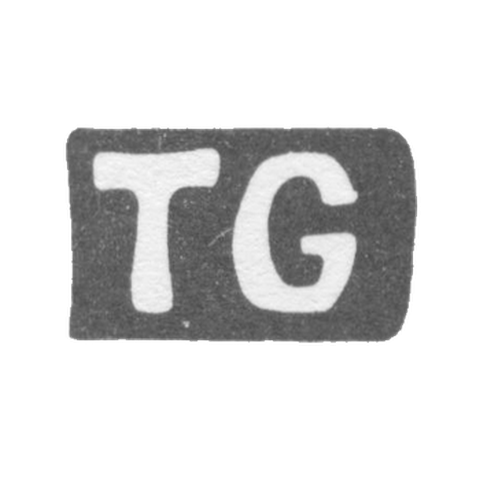 Клеймо мастера Грюн Теодор - Таллин - инициалы "TG" - 1924-1940 гг.