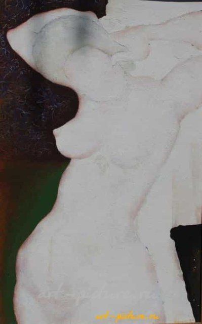 Desnudo. Tempera. 80 х 50 см