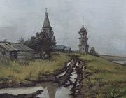 Церковь Вознесенская Холст/Масло 