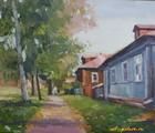 Статуэтка Летний день холст, масло 