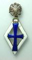 RUSSIA: ca 1900 Breast badge for a Graduate of a