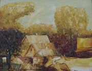 Болдино. Вечер. Холст, масло. 50 х 60 см.