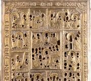 Икона с окладом на праздничный день, Россия, конец XIX века