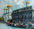 Статуэтка Пассаж акрил,холст