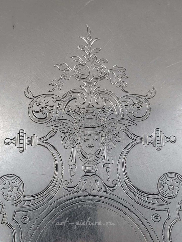 Russian silver , 19TH C. IMPERIAL RUSSIAN STERLING SILVER 84 TEA SET, 3,300 G...